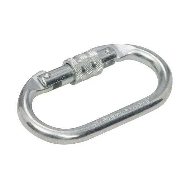 Silverline Screwgate Karabiner, Alloy Steel, 19mm Gate