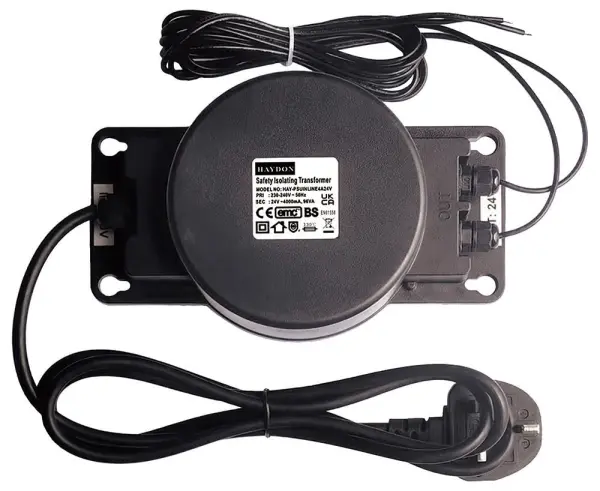 HAYDON Enclosed Inline AC/AC Power Supply 24V AC, 4A, 96W, IP66