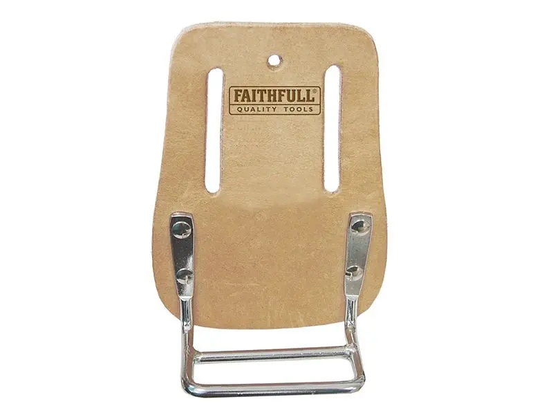 Faithfull End Cutter Pliers Holder in Leather, Belt Fitting, 150mm