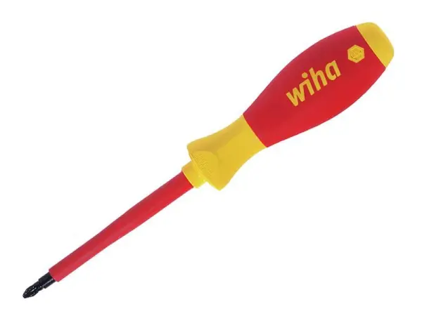 Wiha SoftFinish® SlimFix Pozidriv Screwdriver PZ2 x 100mm