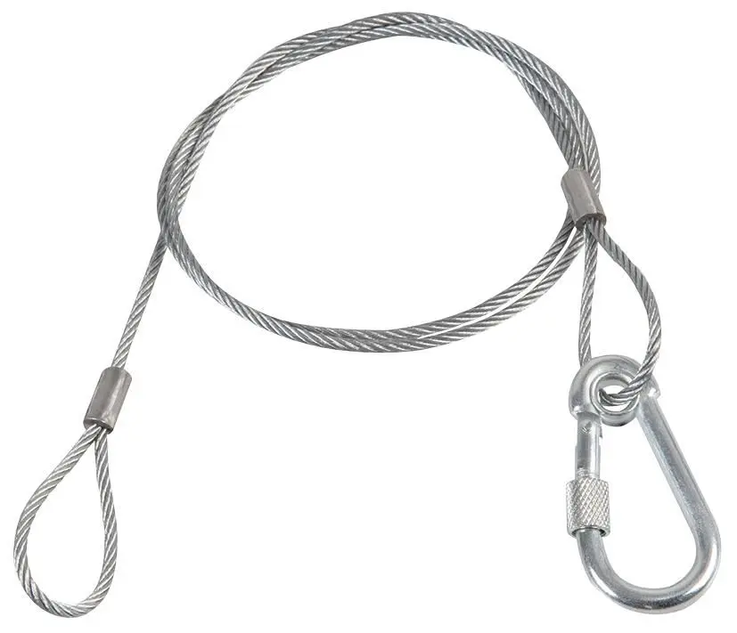 PULSE Galvanised Wire Safety Bond, 3mm x 900mm, 25kg WLL