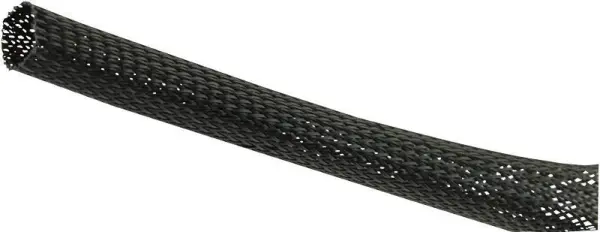 Pro Power Expandable Braided Sleeving, Black, 19-32mm, 25m Reel