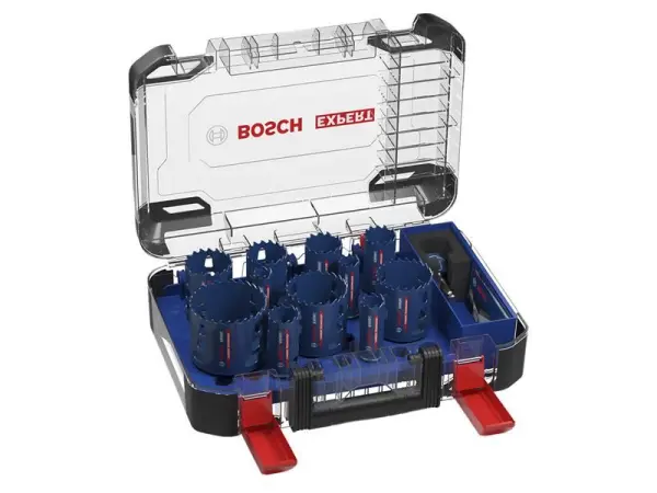Bosch EXPERT Multi Material PC Plus Hole Saw Set, 14 Piece