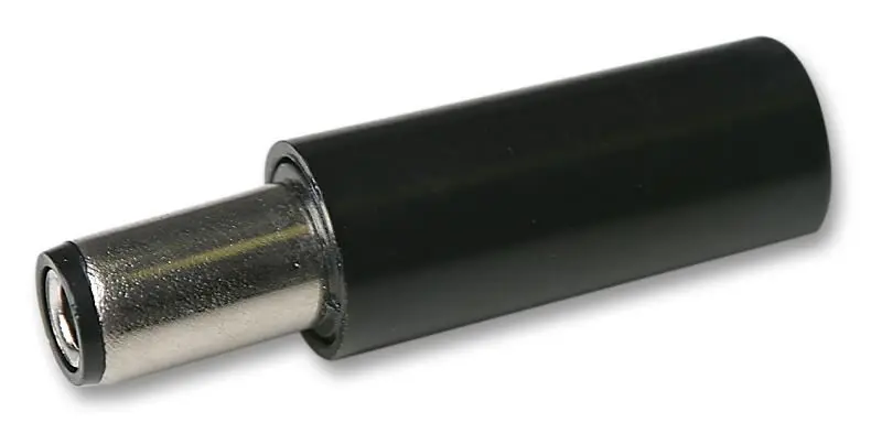 Lumberg NES/J 25 Μαύρο Βύσμα Χαμηλής Τάσης, 2.5mm, 1A