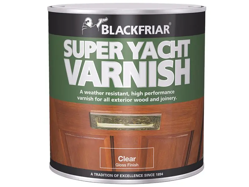 Blackfriar Super Yacht Varnish, Exterior Wood Protection, 250ml