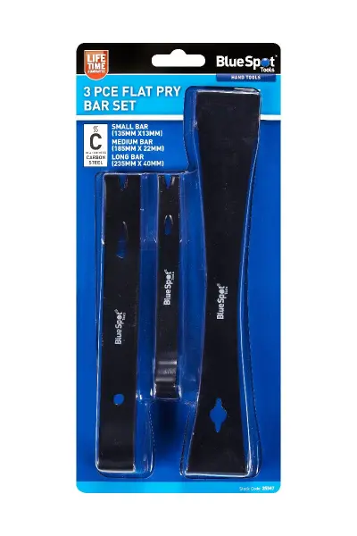 Blue Spot Tools - Zestaw 3 Łomów Płaskich (13-40mm)