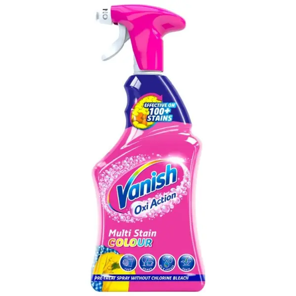 Vanish - Aérosol Détachant Prélavage Oxi Action Tissus 500ml