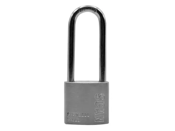 Scan - Cadenas en acier inoxydable à anse longue 32mm