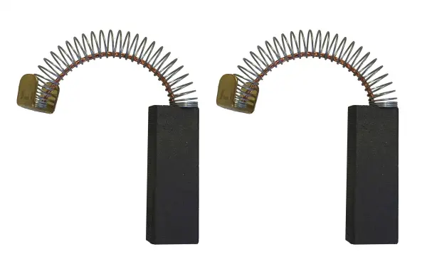 2x Carbon Brushes for AEG Vacuum Cleaners, 6 x 11 x 30mm
