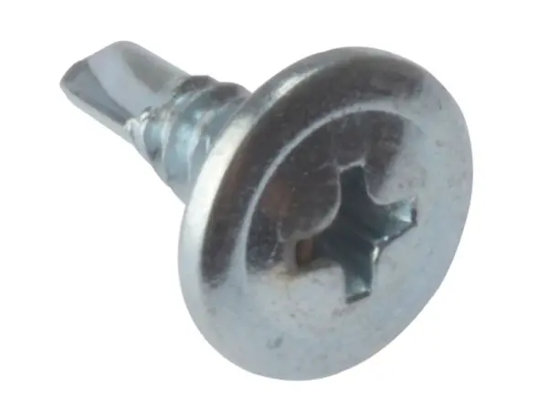 ForgeFix Drywall Screws, Wafer Head, Self-Drilling, 4.2x13mm (Pack of 1000)