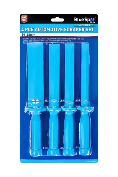 Blue Spot Tools ABS塑料汽车刮刀4件套（19-38毫米）