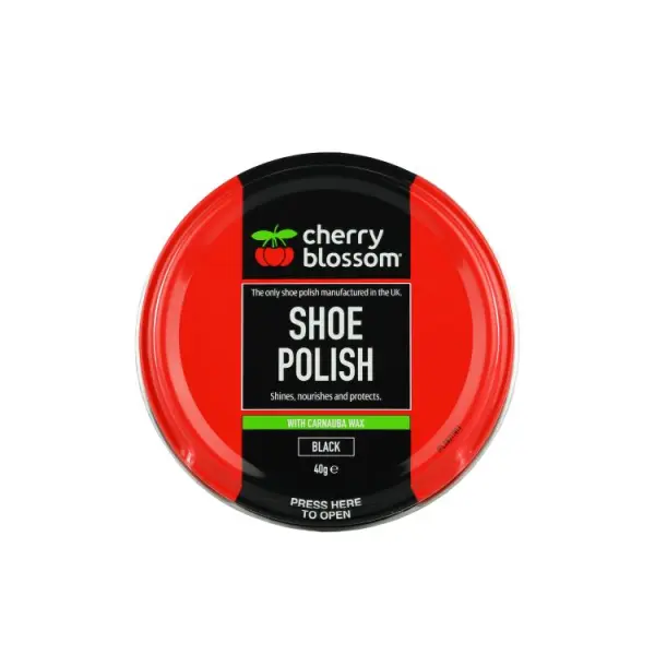 Cirage pour chaussures Cherry Blossom Noir 40g