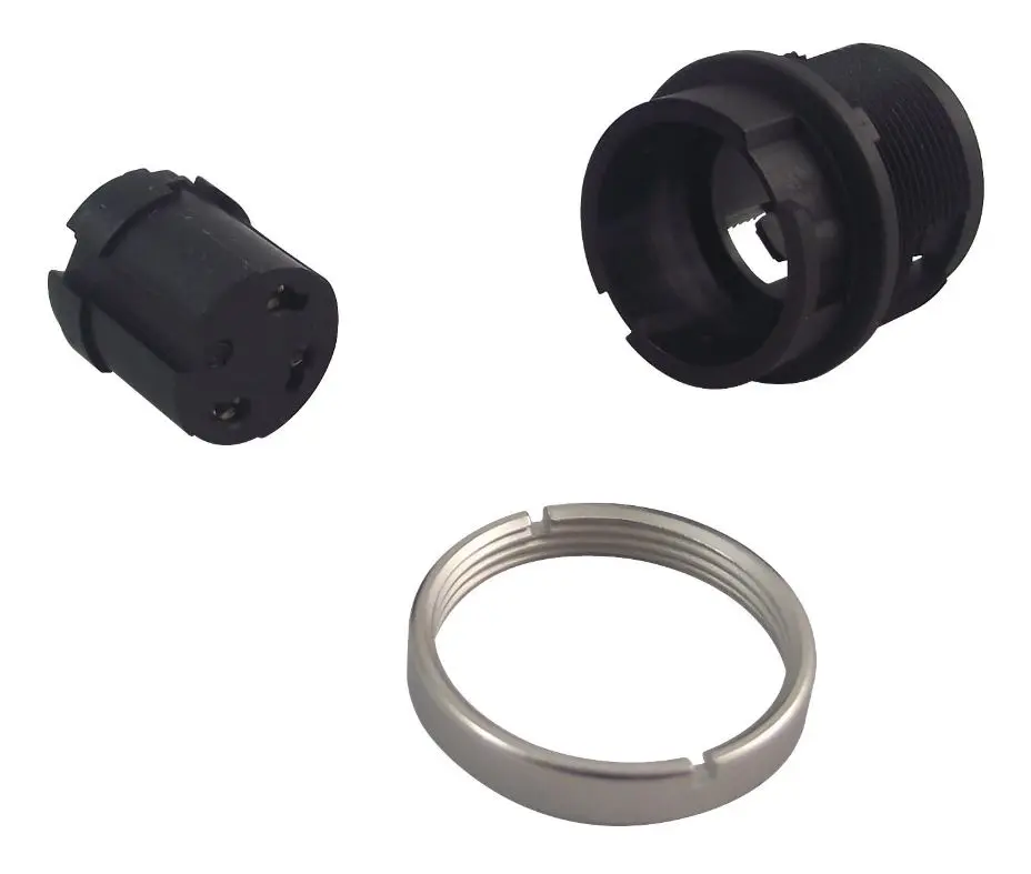 BINDER 3-Way Panel Mount Socket, 678 Series