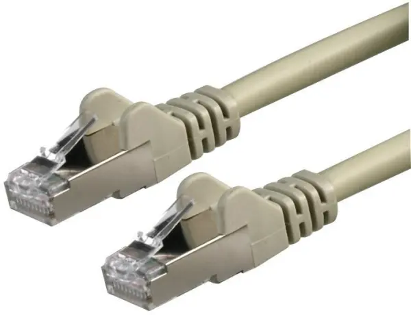 PRO SIGNAL Cat6a SSTP Ethernet Cable, 2m Grey, LSOH