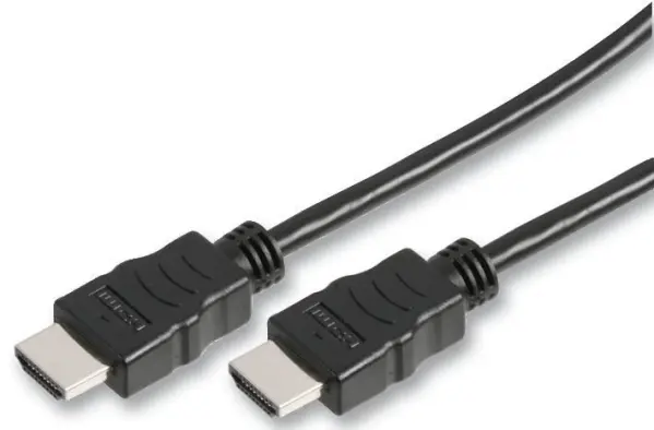 PRO SIGNAL Cable HDMI 4K UHD con Ethernet, Macho a Macho, 1m Negro