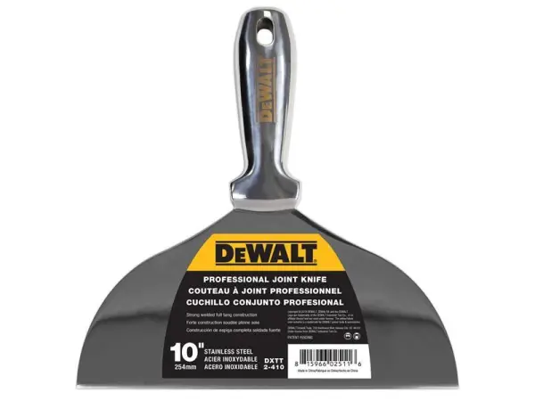 DEWALT Nerezový špachtlovací nůž 250mm (10 palců)