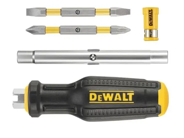 DEWALT 6방향 자기 잠금 기능 멀티비트 드라이버