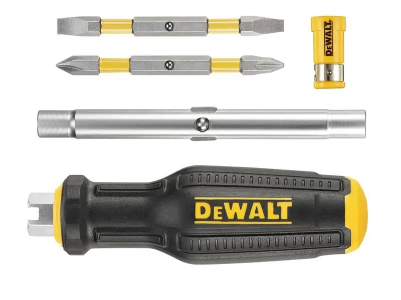 DEWALT 6-Way Multi-bit Screwdriver with Magnetic Lock