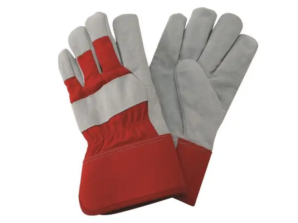 Kent & Stowe - Gants de rigger rouge pour hommes, Taille L