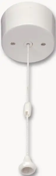 CLICK 10AX Διακόπτης Τραβέρτας 2-Κατευθύνσεων, Χρώμιο/Σατέν Χρώμιο