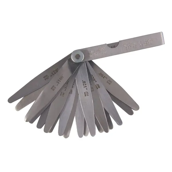 Silverline Feeler Gauge, 26 Leaves (0.051-0.635mm)