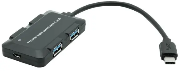 DYNAMODE USB-C 4ポート USB3.0ハブ