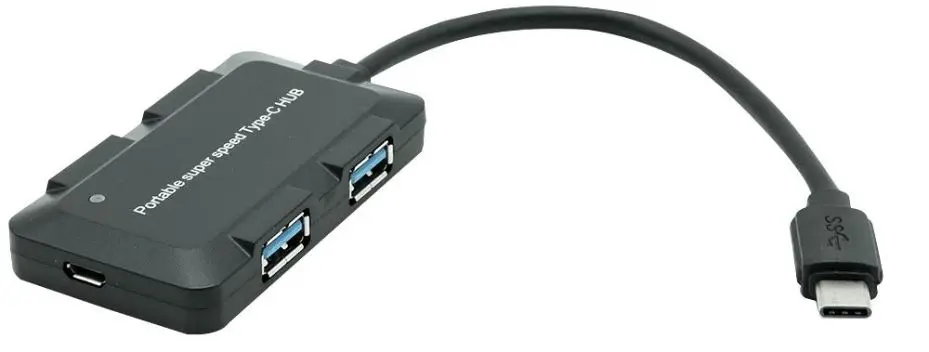 DYNAMODE USB-C 4-Port USB 3.0 Hub