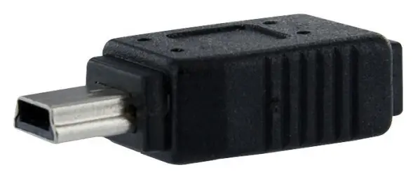 STARTECH Micro USB 3 Mini USB 2.0 変換アダプタ (メス-オス)