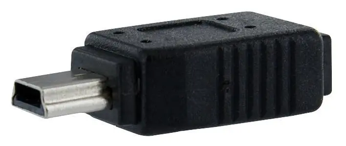 STARTECH Adaptateur Micro USB vers Mini USB 2.0 Femelle vers Mâle