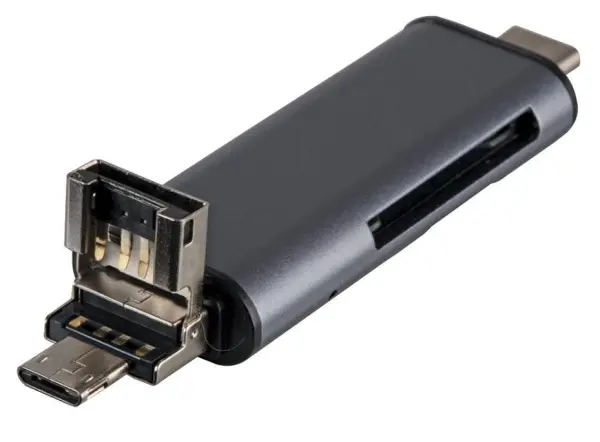 DYNAMODE - 3-in-1 USB 3.0 SD/MicroSD-Kartenleser