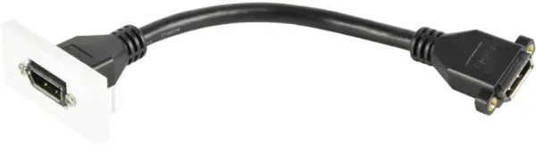 AV:LINK - Modul Soket DisplayPort untuk Plat Dinding, 50x25mm