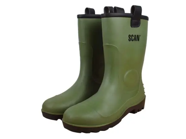 Scan Fleece Lined Wellingtons - UK 10/EUR 44