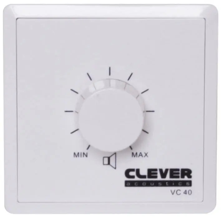 Clever Acoustics 100V 40W Volume Control for Speakers