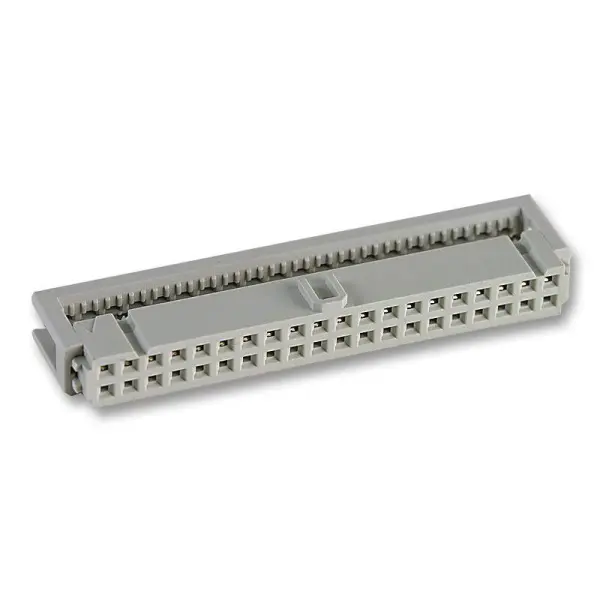 HARTING 40 Way IDC Socket, Press Termination, 43x33x15mm