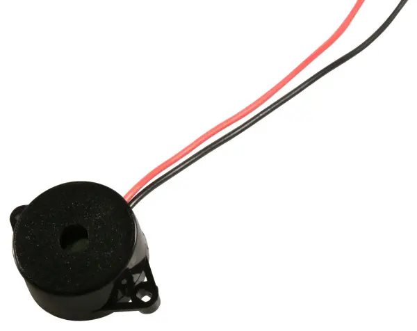 Multicomp Pro Piezo Buzzer, 12V, 4.2kHz, 90dB, 22mm, Black