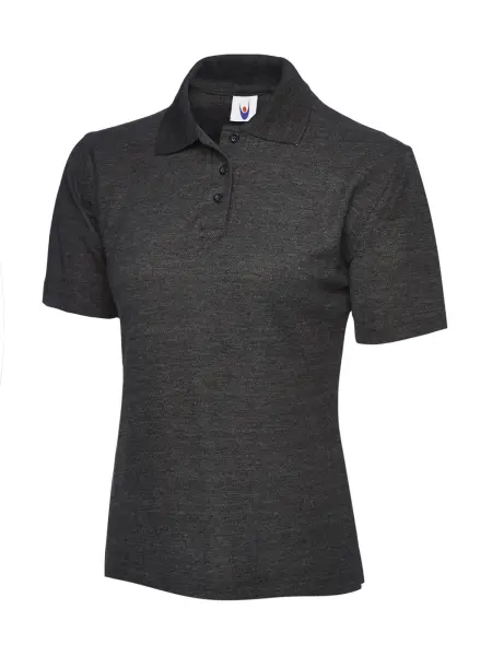 Polo classique pour femmes Uneek - 50/50 Polycoton - Charbon - 4XL