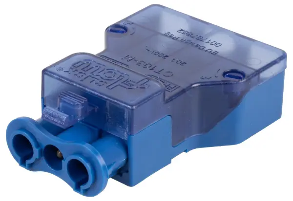 Flow Fast-Fit 3 Pin Male Connector 250V 20A