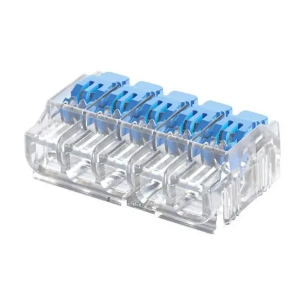 IDEAL-TEK 5 Way Gen II Lever Lock Wire Connectors 4mm2 24-12 AWG 450V 32A (Pack