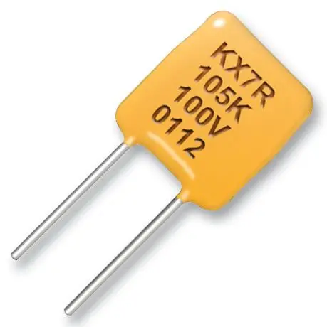 KEMET Goldmax 0.22µF 50V X7R Radial Leaded MLCC