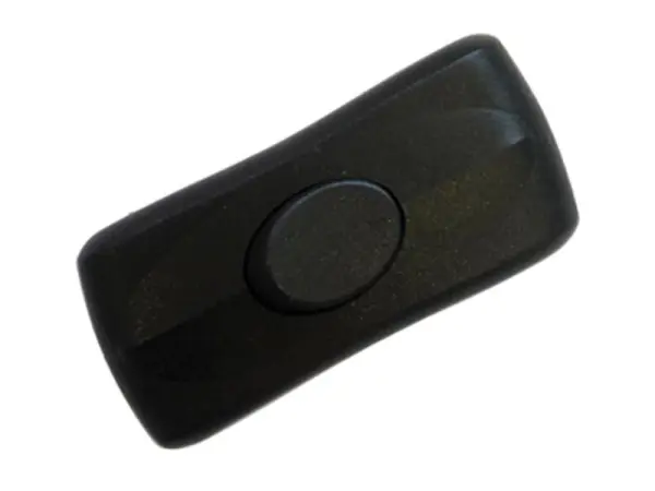 Dencon 2-žilový vestavný spínač 2A černý