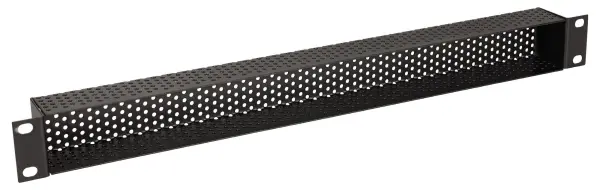 SOUNDLAB 19 Anti Tamper Security Rack Panel 1U Black