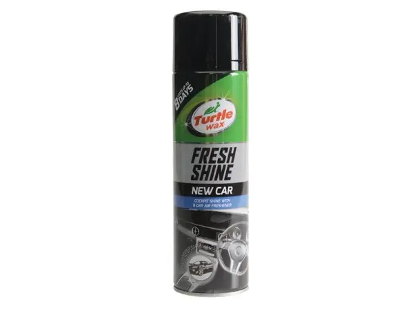 Turtle Wax Fresh Shine Car Interior Protectant, New Car Scent, 500ml