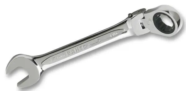 Bahco Flex Head Ratcheting Combi Wrench, 10mm