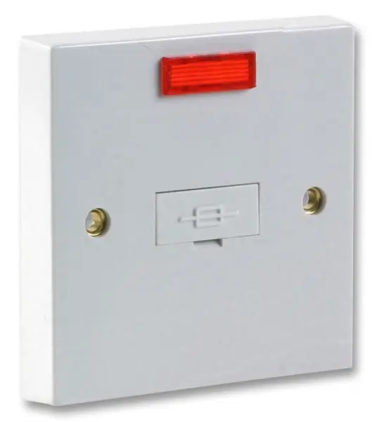 PRO ELEC - 白色 非開關式熔斷連接器 附霓虹指示燈