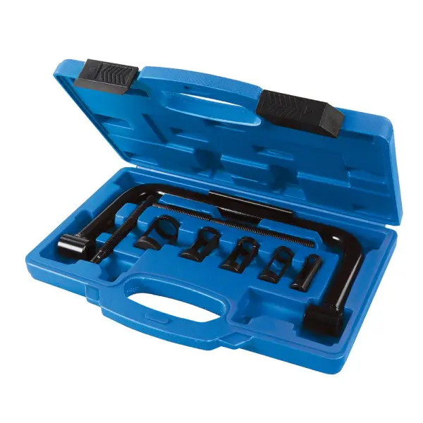 Silverline Valve Spring Compressor Tool Set, 10-Piece, 16-30mm