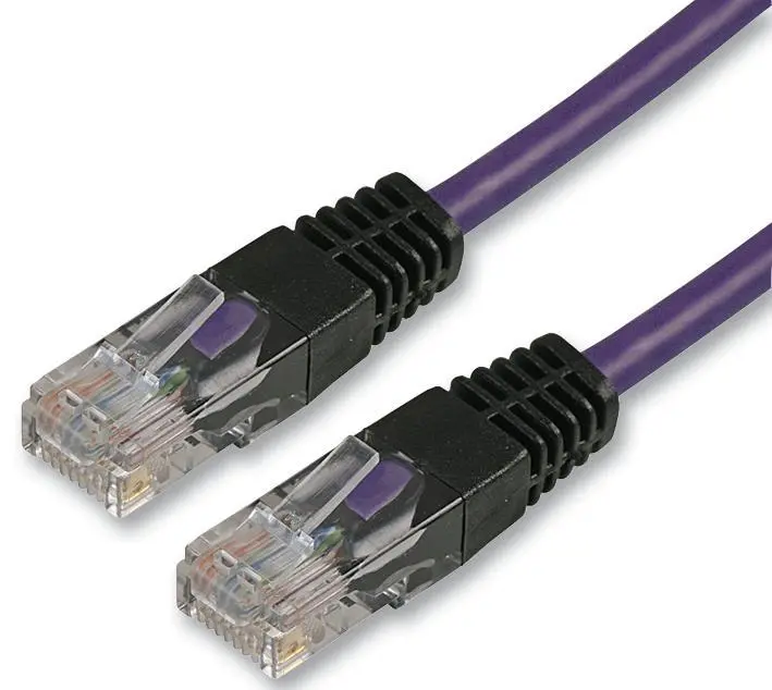 PRO SIGNAL 3m Violet Cat5e Crossover Cable