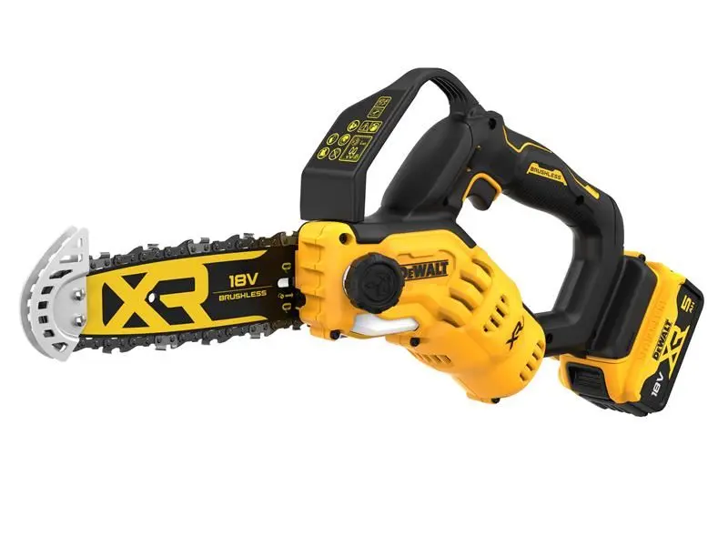 DeWALT DCMPS520P1 XR Scie d'élagage sans fil 18V avec batterie 5.0Ah