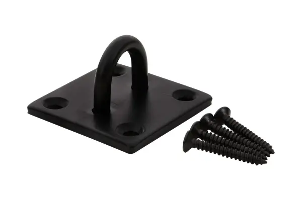 Blue Spot Tools 50x50毫米 黑色粉末涂层板式U型锁扣