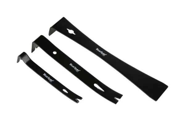 Blue Spot Tools 3 Piece Flat Pry Bar Set (13–40 mm)