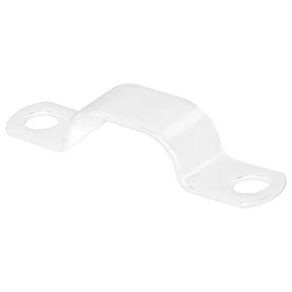 Q-FIRE LSF Saddle Clips, 9.1-9.7mm, White, Pack of 50